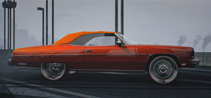 (Debadged) 1975 Chevy Caprice Vert Donk | GG