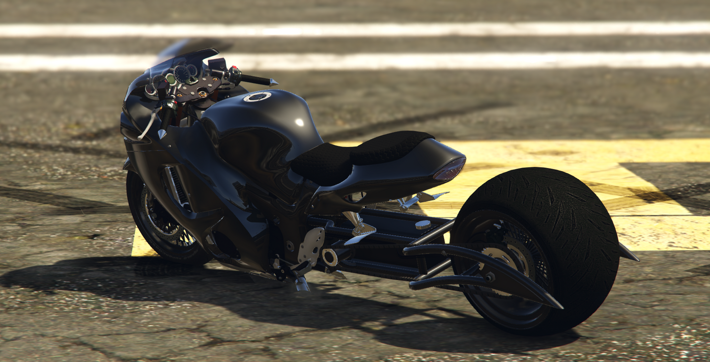 (Debadged) Suzuki Hayabusa Drag | GG