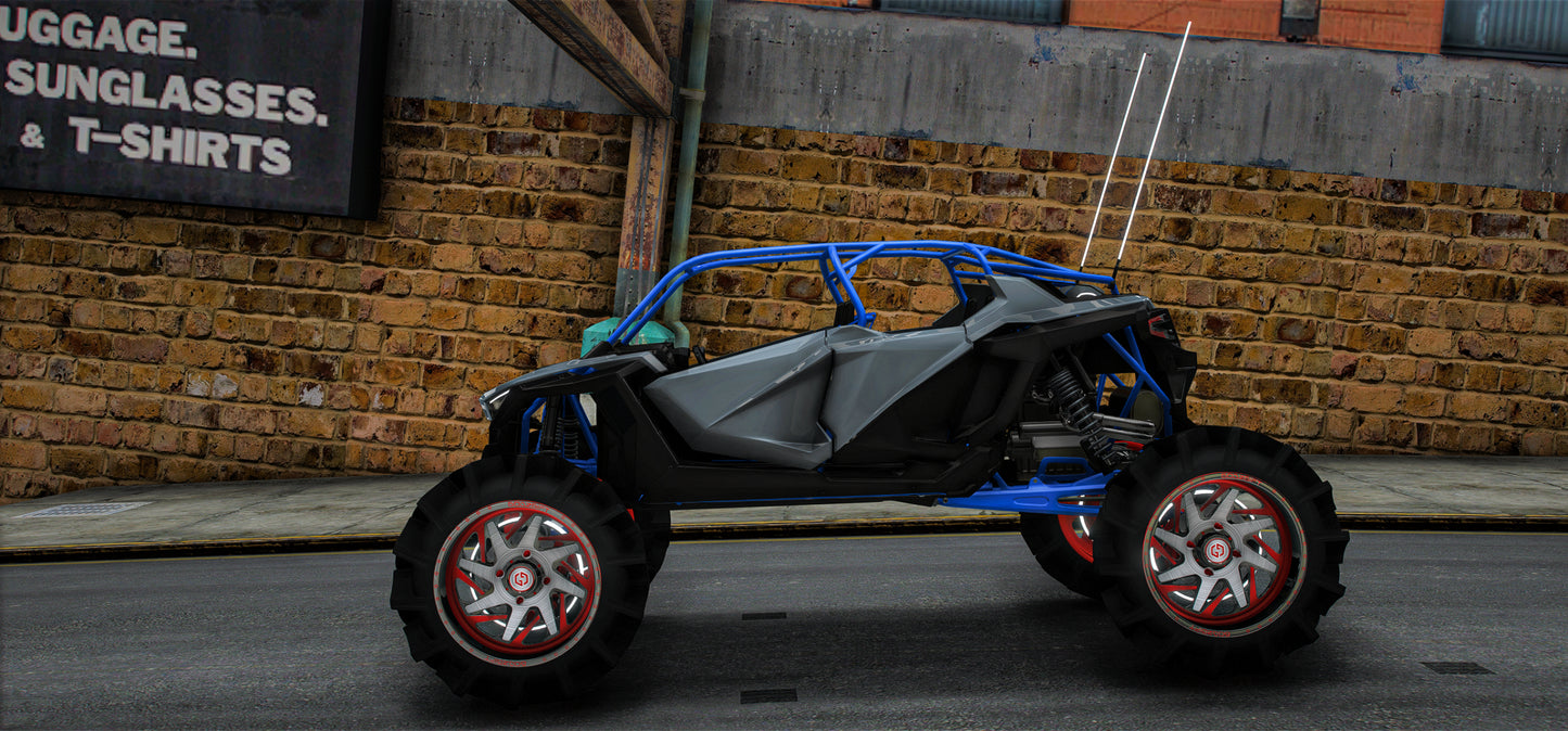 (Debadged) Polaris RZR PRO LIFTED SXS ON 28S (4 Seater) | GG