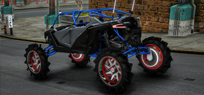 (Debadged) Polaris RZR PRO LIFTED SXS ON 28S (4 Seater) | GG