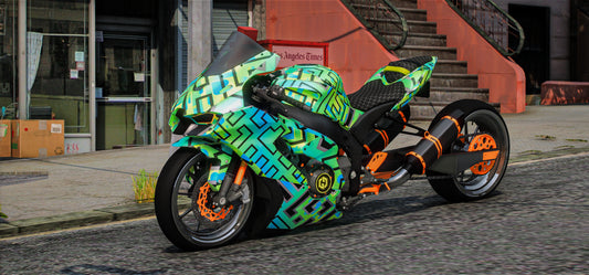 (Debadged LF) XZ10RR SUPER STRETCHED SUPERBIKE | GG