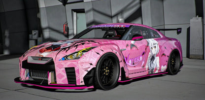 GTR R35 Keneko Livery [Dinamic RGB Lights] | Gamer's Cafe