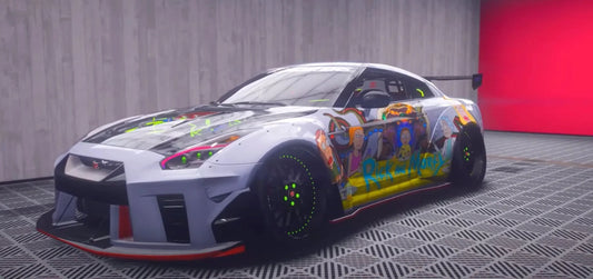 GTR R35 RICK AND MORTY EDITION BY - DR CUSTOM