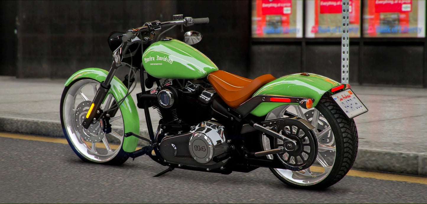 HD Breakout "Claw" | Acknod Motorcycles