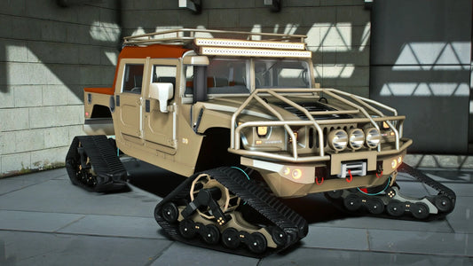 Hummer H1 Snow Run | GG