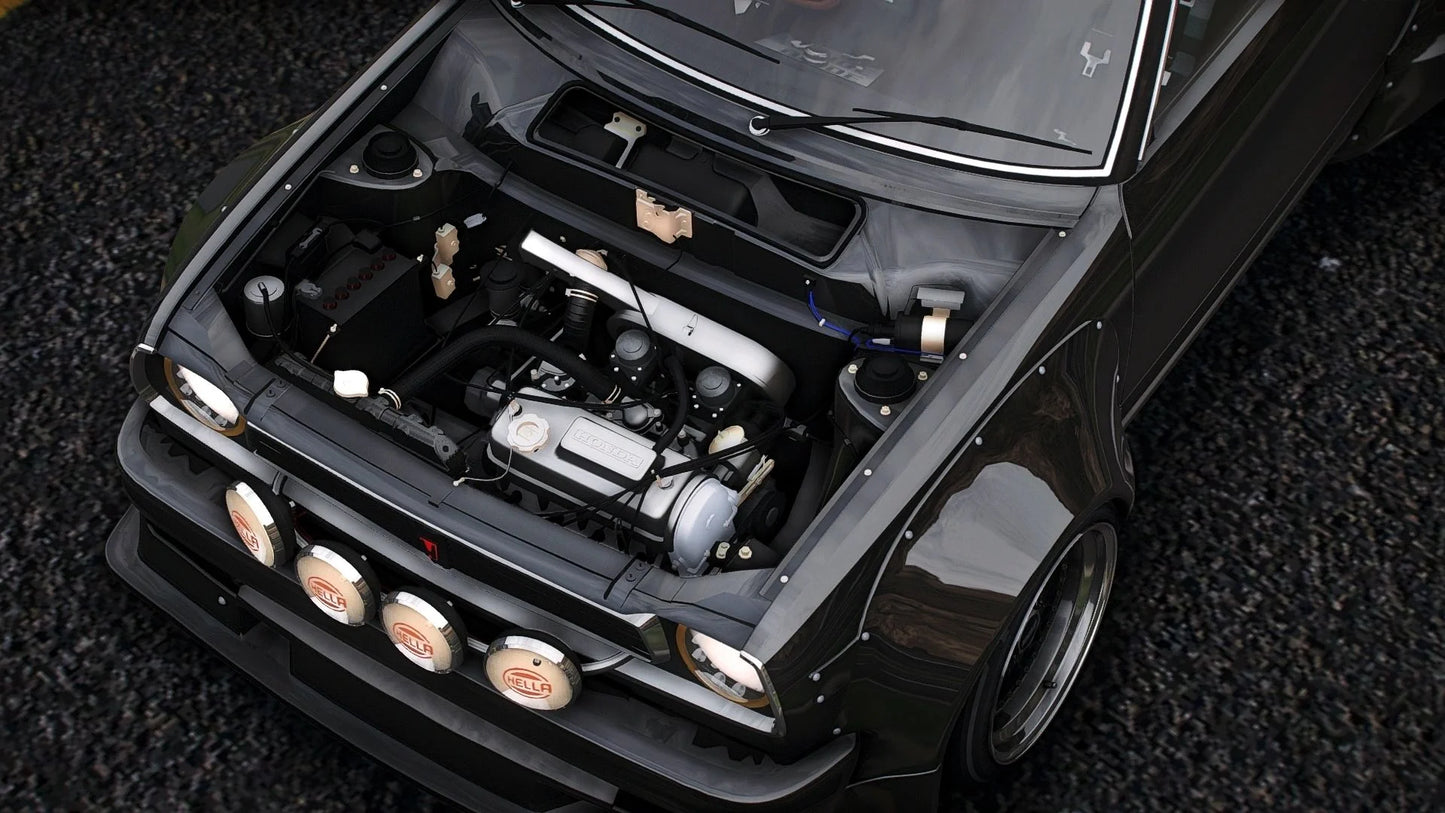 Honda Civic 1974 [Tuning] | Pers