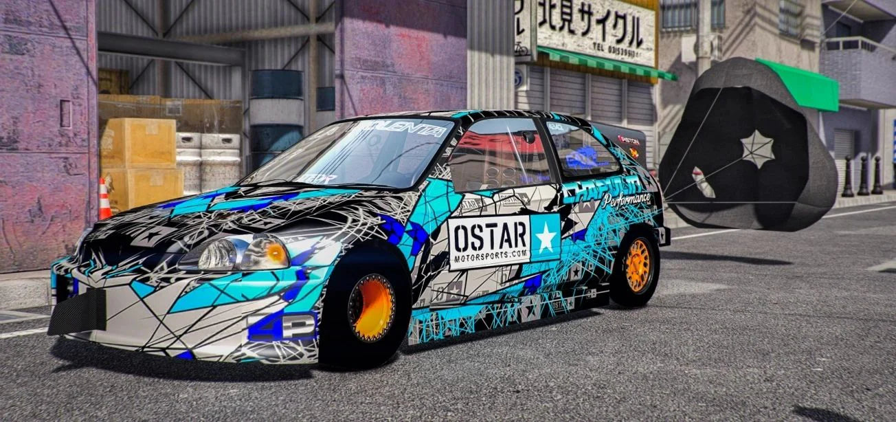 Honda Civic Drag (2 Liveries) | Chapulin