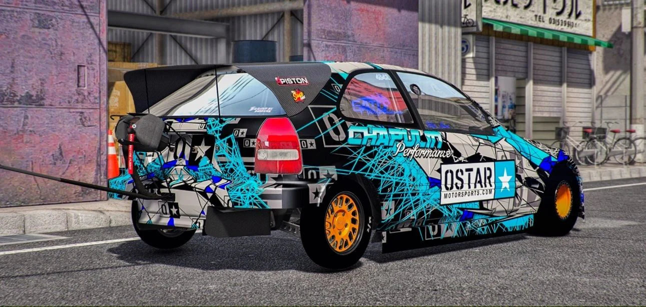 Honda Civic Drag (2 Liveries) | Chapulin