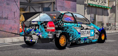 Honda Civic Drag (2 Liveries) | Chapulin