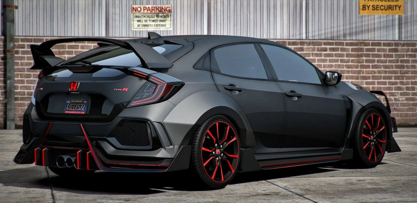 Honda Civic type R FK8 Hycade [Tuning] [Dinamic Lights] | Port Baek