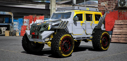 Hot Wheels Jeep Rubicon | Port Baek