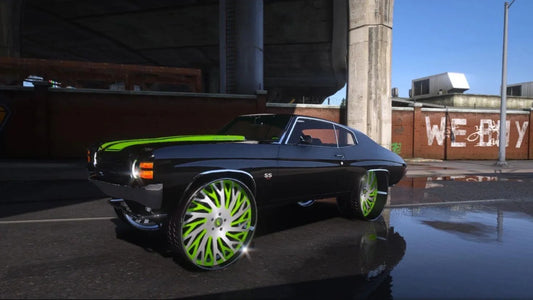 Hard Top Chevelle SS On Twisted Forgiatos | PNUT Customs