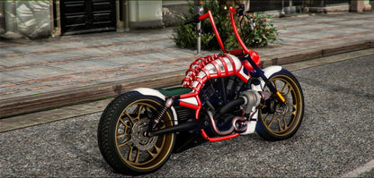 Harley Davidson Custom SkullRod Vrod | FD Customs