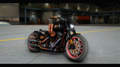 Harley Davidson FatBoy Lo Racing Bobber Lost MC Custom | ChOcOsKiZo