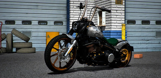 Harley Davidson Fatboy Soft Tail Ape Hanger | FD