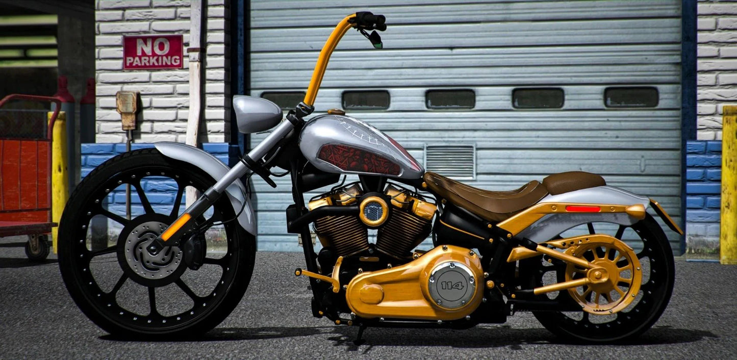 Harley Davidson 'Sinner' Breakout Style | FD Customs
