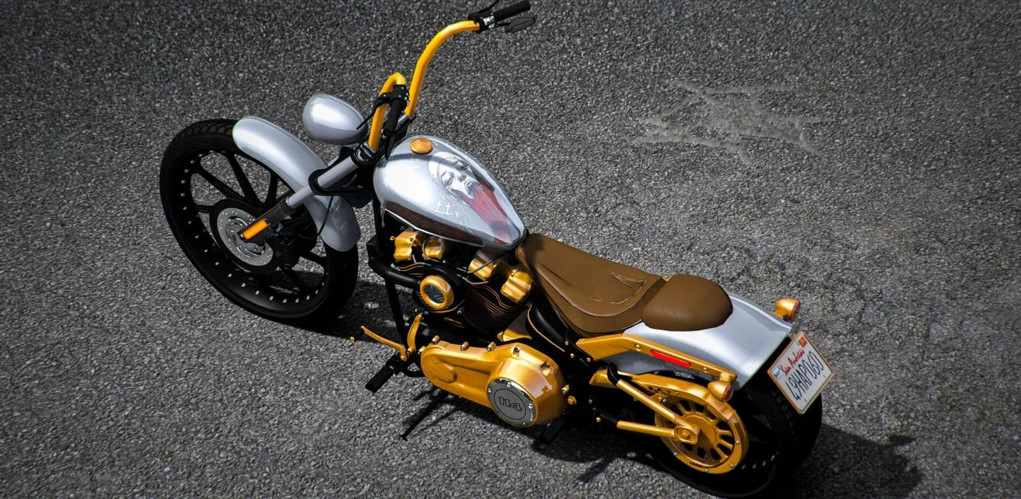 Harley Davidson 'Sinner' Breakout Style | FD Customs