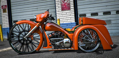 Harley Davidson Street Glide Trike on Swangas | FreesBliler