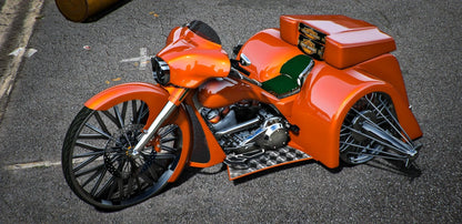 Harley Davidson Street Glide Trike on Swangas | FreesBliler