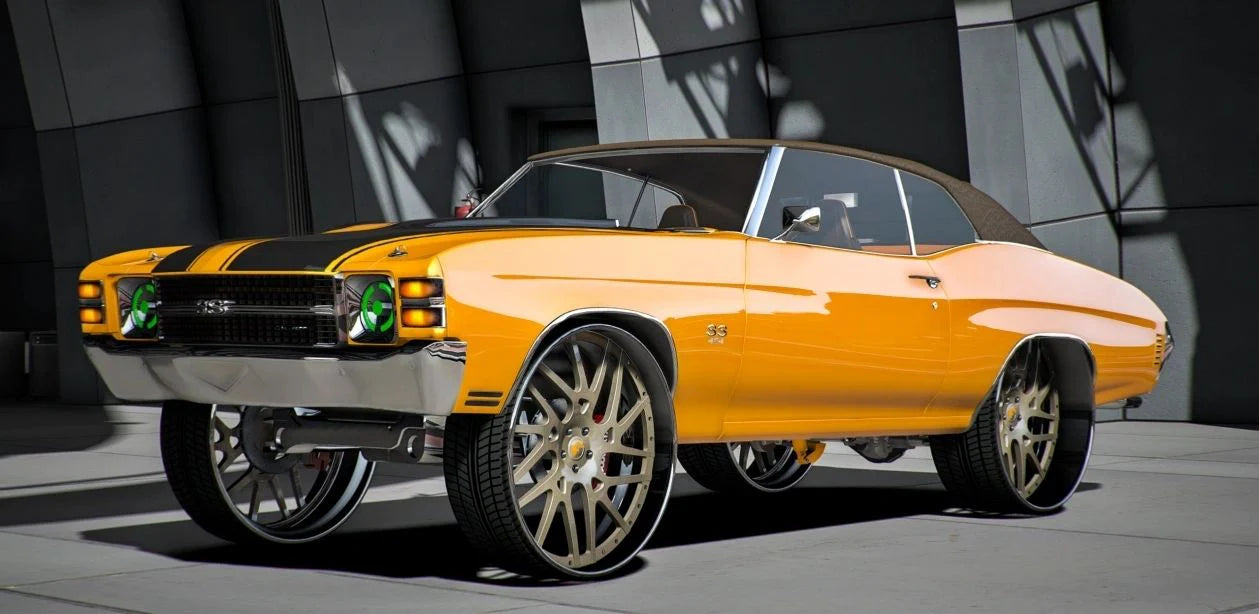 1971 Chevelle SS 454 Vert on Forgiatos | Dee Dawg