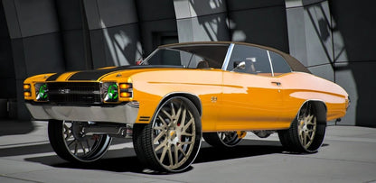 1971 Chevelle SS 454 Vert on Forgiatos | Dee Dawg
