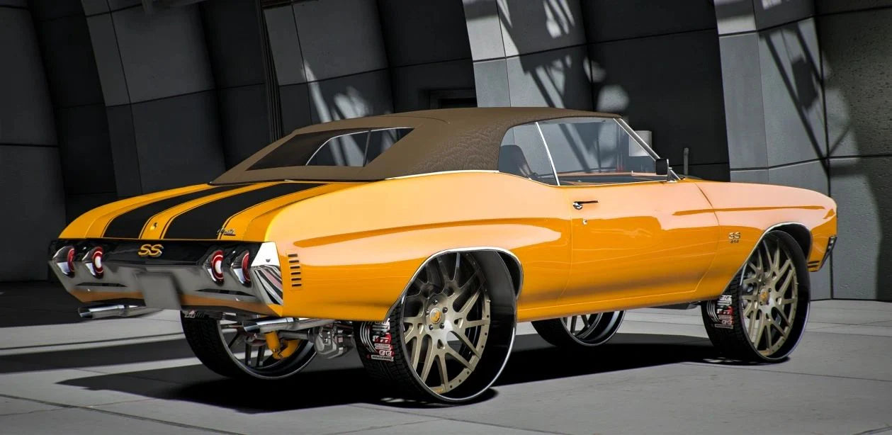 1971 Chevelle SS 454 Vert on Forgiatos | Dee Dawg