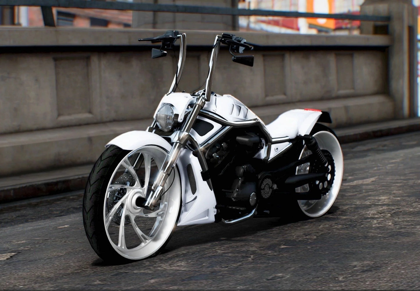 Harley Davidson V Rod Muscle Ape | FD Custom