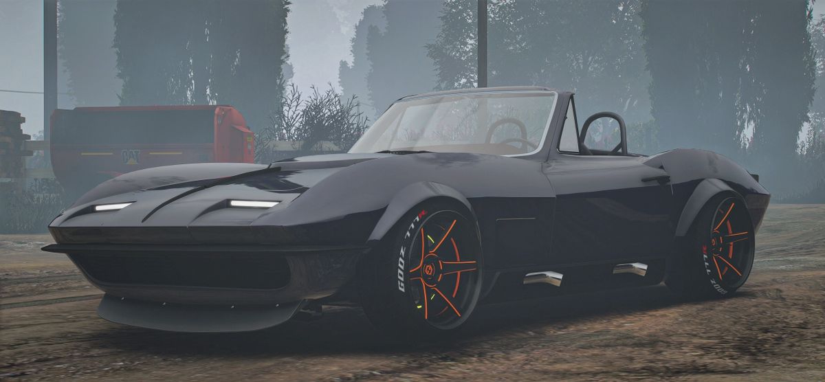 (Debadged) 1967 Corvette Vert Widebody | GG