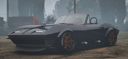 (Debadged) 1967 Corvette Vert Widebody | GG