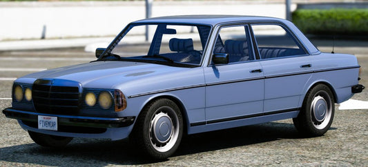 (Debadged) Mercedes Benz W123 Sedan | GCM