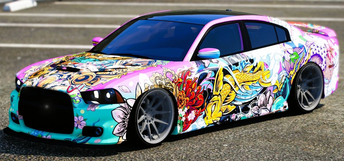 (Debadged) 2014 Charger SRT8 Custom Livery | Underground Customs