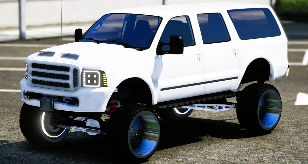 (Debadged) Ford Excursion Lifted | One Deep