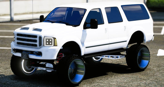 (Debadged) Ford Excursion Lifted | One Deep