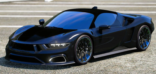 (Debadged) Custom Mustang "Super Stang" Concept | 4K Customs