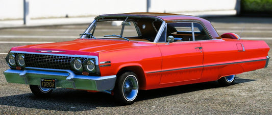 (Debadged) 1963 Chevrolet Impala Lowrider | DLAZ