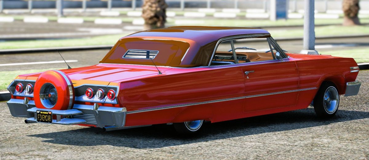 (Debadged) 1963 Chevrolet Impala Lowrider | DLAZ