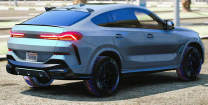 (Debadged) 2024 Facelift BMW X6 (Animated Sunroof) | KCM