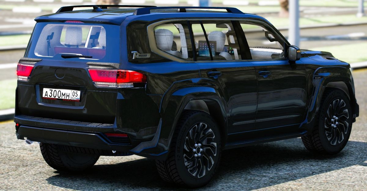 (Debadged) 2022 Toyota Prado 300 Khann | Lowstyle