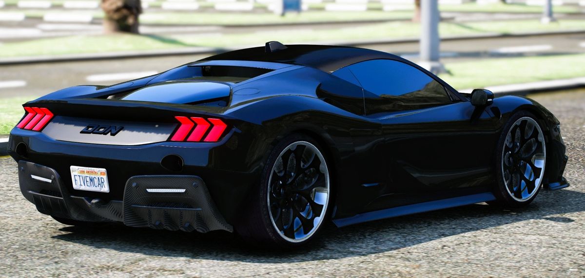 (Debadged) Custom Mustang "Super Stang" Concept | 4K Customs