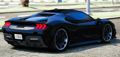 (Debadged) Custom Mustang "Super Stang" Concept | 4K Customs