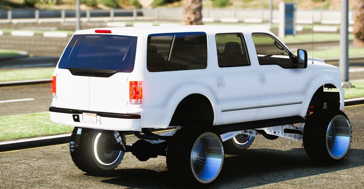 (Debadged) Ford Excursion Lifted | One Deep