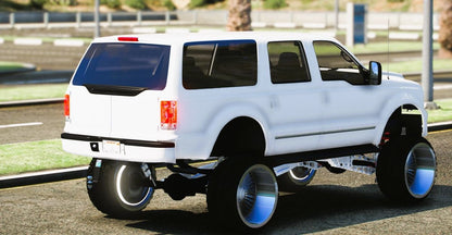 (Debadged) Ford Excursion Lifted | One Deep