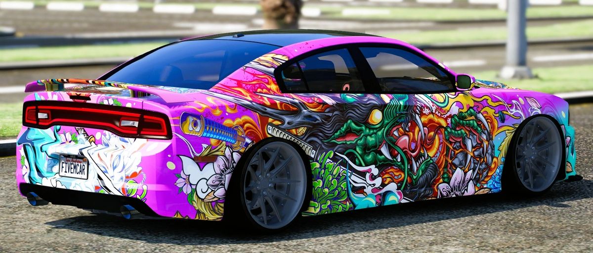 (Debadged) 2014 Charger SRT8 Custom Livery | Underground Customs