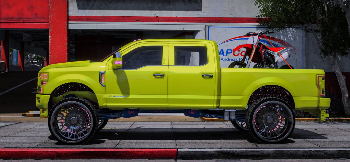Ford F350 Will With Bike | Nathan