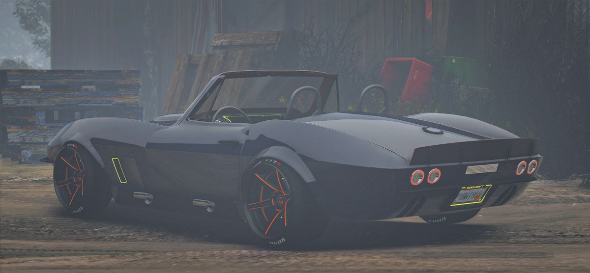 (Debadged) 1967 Corvette Vert Widebody | GG