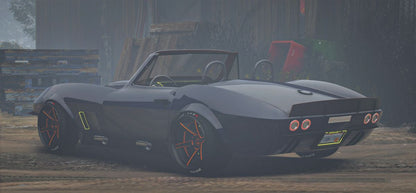 (Debadged) 1967 Corvette Vert Widebody | GG