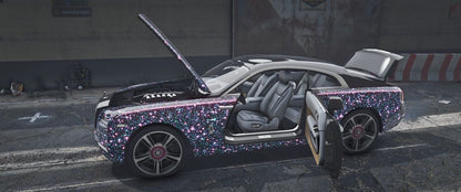 Rolls-Royce Wraith Diamond Flying [Dinamic Lights] | BNX Garage