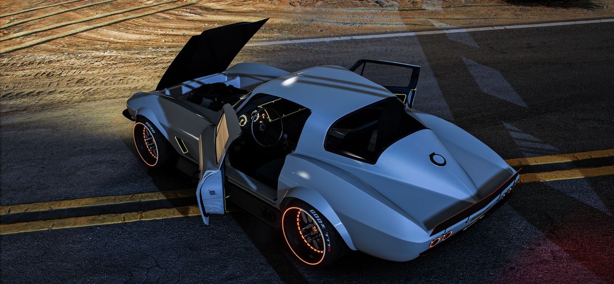 (Debadged) 1967 Corvette Coupe Widebody | GG