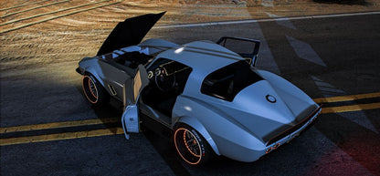 (Debadged) 1967 Corvette Coupe Widebody | GG