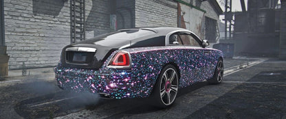 Rolls-Royce Wraith Diamond Flying [Dinamic Lights] | BNX Garage